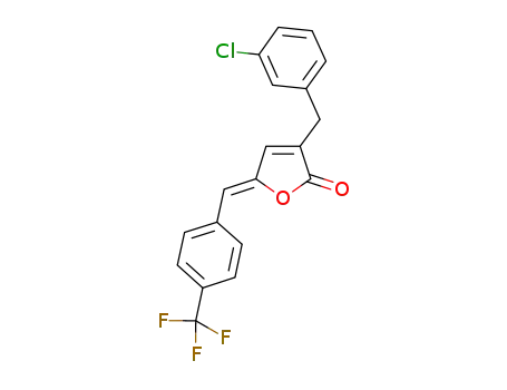 (5Z)-3-(3-chlorobenzyl)-5-(4-trifluoromethylbenzylidene)furan-2(5H)-one