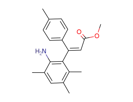 (E)-methyl 3-(2-amino-3,5,6-trimethylphenyl)-3-(4-methylphenyl)acrylate