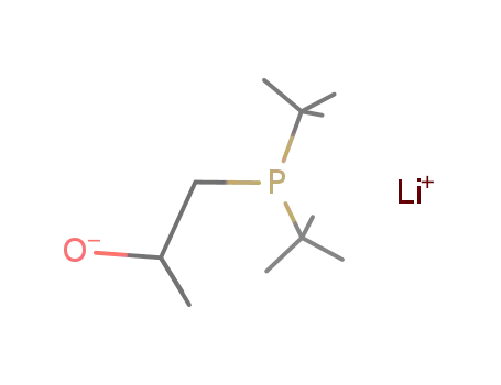t-Bu<sub>2</sub>PCH<sub>2</sub>C(Me)2OLi