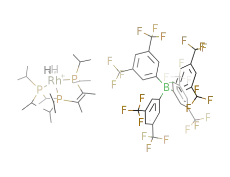 [(H)2Rh(P(i-Pr)3)3][B(3,5-C<sub>6</sub>H<sub>3</sub>(CF<sub>3</sub>)2)4]