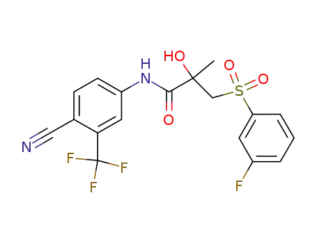 (RS)-4'-Cyano-3-(4-fluorophenylsulfonyl)-2-methyl-3'-(trifluoromethyl)propionanilide