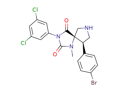 9-(4-bromophenyl)-3-(3,5-dichlorophenyl)-1-methyl-1,3,7-triazaspiro[4.4]nonane-2,4-dione