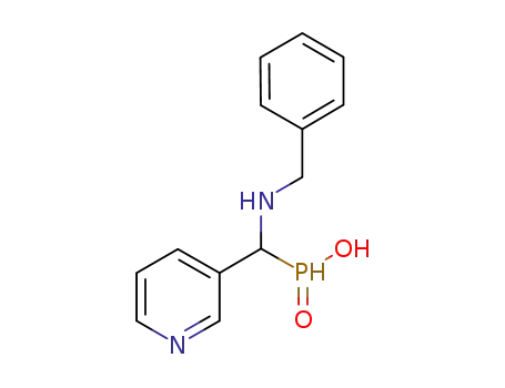 1-benzylamino-1-(3-pyridyl)-methyl-H-phosphinic acid