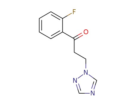 1-(2-fluorophenyl)-3-(1H-1,2,4-triazol-1-yl) propan-1-one