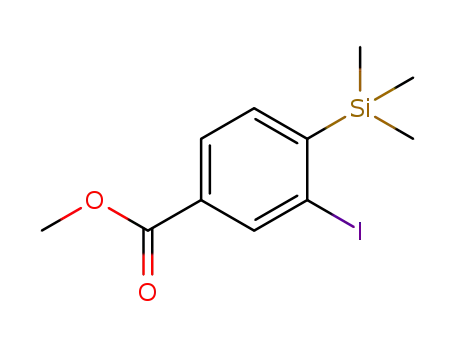 C<sub>11</sub>H<sub>15</sub>IO<sub>2</sub>Si