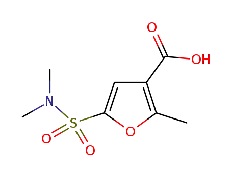 5-[(다이메틸아미노)설포닐]-2-메틸-3-푸로산