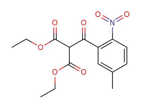 (5-methyl-2-nitro-benzoyl)-malonic acid diethyl ester