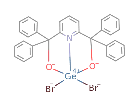 GeBr<sub>2</sub>(C<sub>5</sub>H<sub>3</sub>N(C(C<sub>6</sub>H<sub>5</sub>)2O)2)