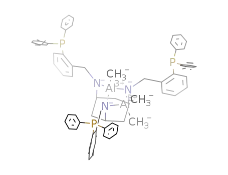 [cis,cis-(C6H9(NHCH2C6H4-o-PPh2)3-κ5μ2 N]Al2Me3