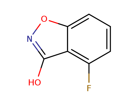 1,2-Benzisoxazol-3(2H)-one,4-fluoro-(9CI)