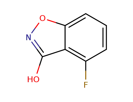 Molecular Structure of 178747-83-6 (1,2-Benzisoxazol-3(2H)-one,4-fluoro-(9CI))
