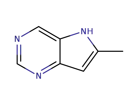 5H-Pyrrolo[3,2-d]pyrimidine, 6-methyl- (7CI)