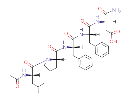 Molecular Structure of 339990-02-2 (AC-LEU-PRO-PHE-PHE-ASP-NH2)