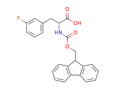 (R)-2-((((9H-Fluoren-9-yl)methoxy)carbonyl)amino)-3-(3-fluorophenyl)propanoic acid