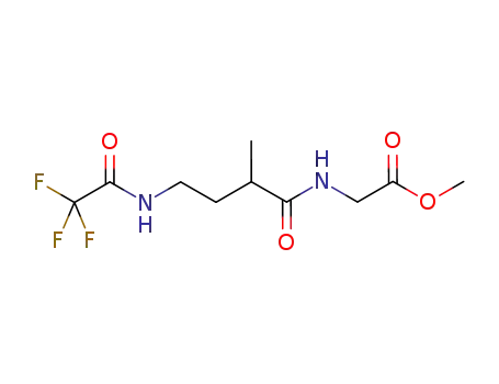 C<sub>10</sub>H<sub>15</sub>F<sub>3</sub>N<sub>2</sub>O<sub>4</sub>