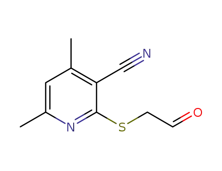 2-(3-cyano-4,6-dimethylpyridin-2-yl)acetaldehyde