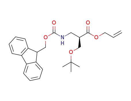 prop-2-en-1-yl (2R)-3-(1,1-dimethylethoxy)-2-[({[(9H-fluoren-9-yl)methoxy]carbonyl}amino)methyl]propanoate