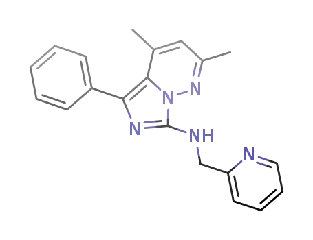(2,4-dimethyl-5-phenyl-imidazo[1,5-b]pyridazin-7-yl)pyridin-2-ylmethyl-amine