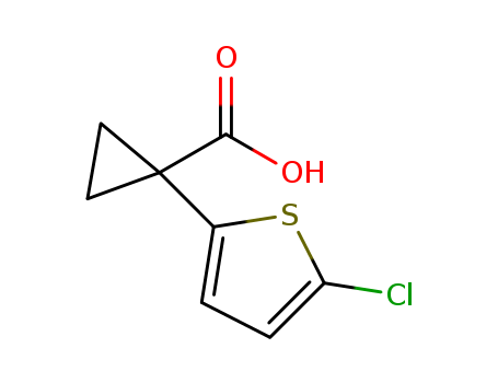1-(5-chlorothiophen-2-yl)cyclopropanecarboxylic acid