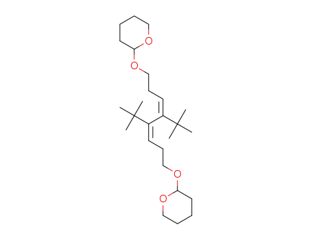 (3Z,5Z)-4,5-di-tert-butyl-1,8-bis-(tetrahydropyran-2-yloxy)-octa-3,5-diene