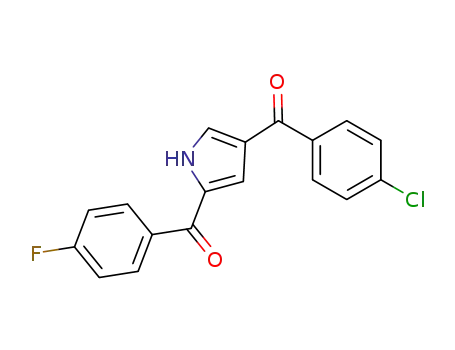 C<sub>18</sub>H<sub>11</sub>ClFNO<sub>2</sub>