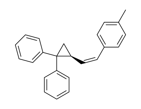 1-[(Z)-2-p-tolylethenyl]-2,2-diphenylcyclopropane