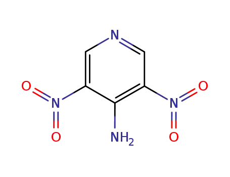 Molecular Structure of 31793-29-0 (4-AMINO-3,5-DINITROPYRIDINE)