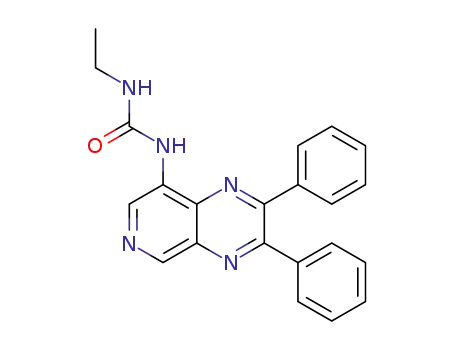 N-(2,3-diphenylpyrido[3,4-b]pyrazin-8-yl)-N'-ethylurea