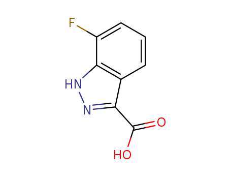 1H-Indazole-3-carboxylic acid, 7-fluoro-