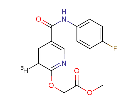 C<sub>15</sub>H<sub>12</sub><sup>(3)</sup>HFN<sub>2</sub>O<sub>4</sub>