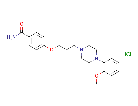 4-{3-[4-(2-methoxyphenyl)piperazin-1-yl]propoxy}benzamide hydrochloride