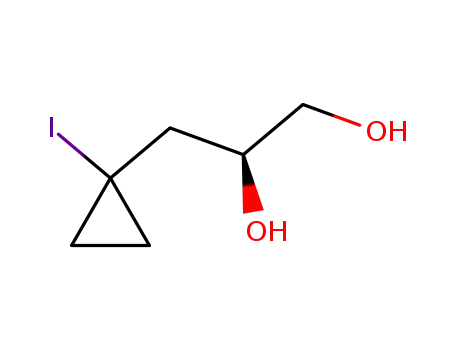 (S)-3-(1-iodocyclopropyl)propane-1,2-diol