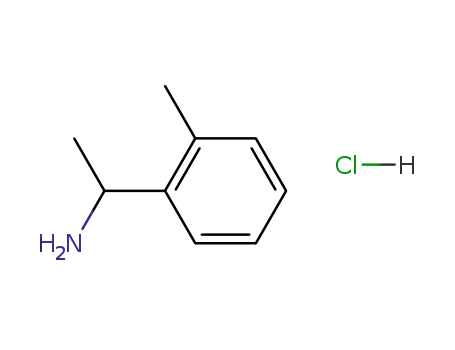 Molecular Structure of 35106-87-7 (1-(2-Methylphenyl)ethanamine Hydrochloride)