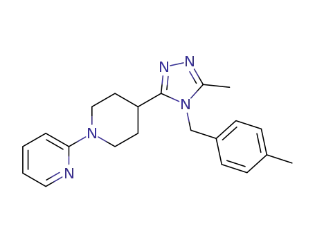 C<sub>21</sub>H<sub>25</sub>N<sub>5</sub>