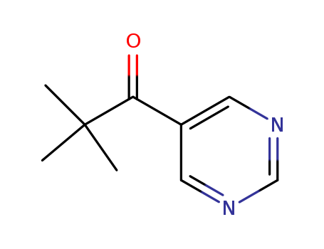 1-Propanone, 2,2-dimethyl-1-(5-pyrimidinyl)-