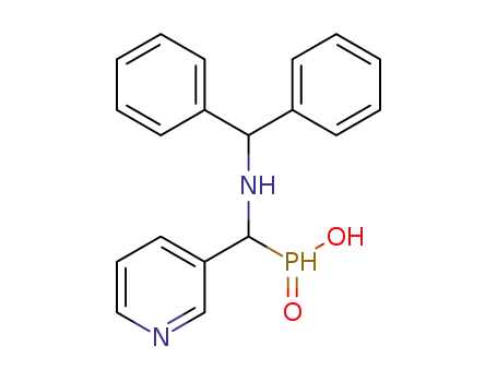 Phosphinic acid, [[(diphenylmethyl)amino]-3-pyridinylmethyl]-