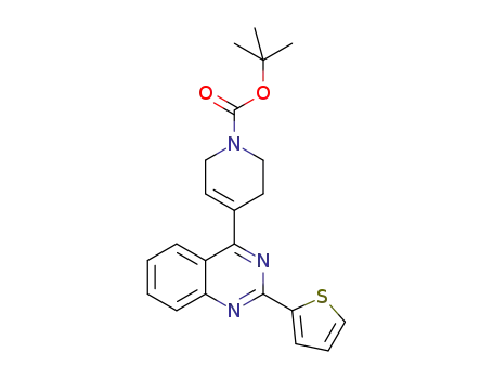 tert-butyl 4-[2-(thiophen-2-yl)quinazolin-4-yl]5,6-dihydropyridine-1(2H)-carboxylate