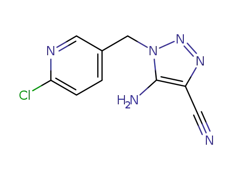 5-amino-1-[(6-chloropyridin-3-yl)methyl]-4-cyano-1H-1,2,3-triazole