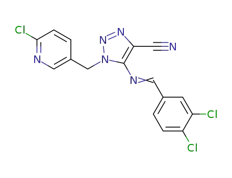 C<sub>16</sub>H<sub>9</sub>Cl<sub>3</sub>N<sub>6</sub>