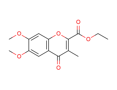 ethyl 6,7-dimethoxy-3-methyl-4-oxo-4H-chromene-2-carboxylate