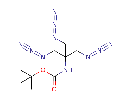 tert-butyl (1,3-diazido-2-(azidomethyl)propan-2-yl)carbamate