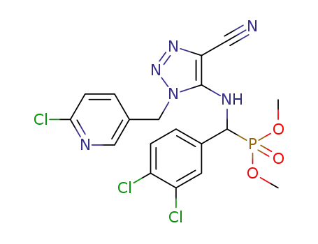 C<sub>18</sub>H<sub>16</sub>Cl<sub>3</sub>N<sub>6</sub>O<sub>3</sub>P