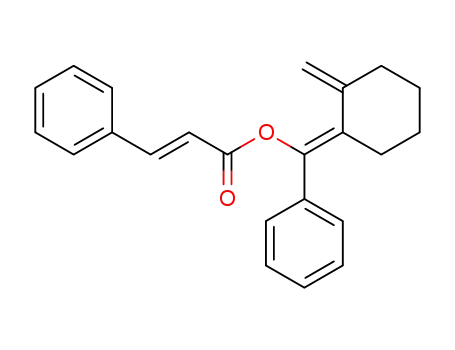 (Z)-(2-methylenecyclohexylidene)(phenyl)methyl cinnamate