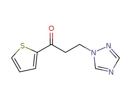 1-(thiophen-2-yl)-3-(1H-1,2,4-triazol-1-yl)propan-1-one