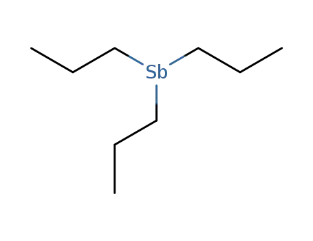 Molecular Structure of 5613-69-4 (tripropylstibine)