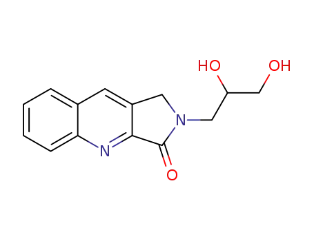 2-(2,3-dihydroxypropyl)-1H-pyrrolo[3,4-b]quinolin-3(2H)-one