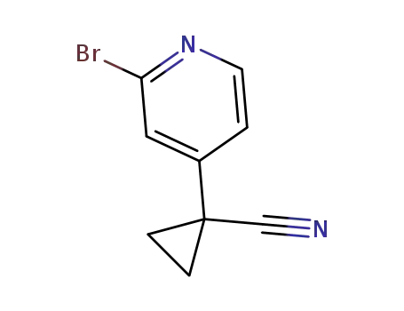 1-(2-브로모피리딘-4-YL)사이클로프로판카보니트릴