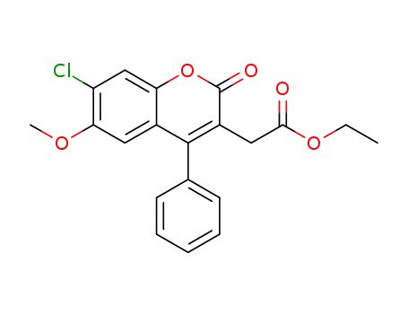 Molecular Structure of 1372178-38-5 (C<sub>20</sub>H<sub>17</sub>ClO<sub>5</sub>)