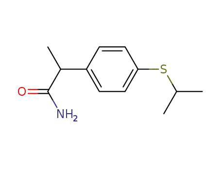 알파-메틸-4-((1-메틸에틸)티오)벤젠아세트아미드