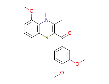 (3,4-Dimethoxy-phenyl)-(5-methoxy-3-methyl-4H-benzo[1,4]thiazin-2-yl)-methanone